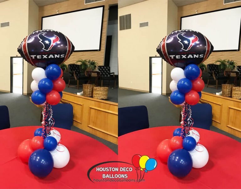 Texans_balloon_decorations Houston Balloon Decorations