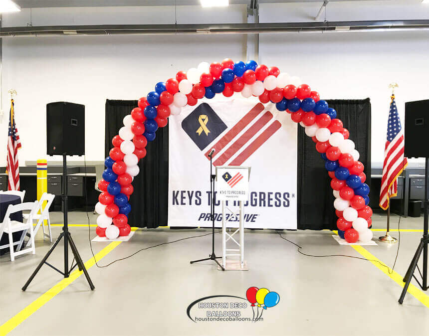 Corporate Balloon Decorations - Ribbon Cuttings, Grad Openings, Balloon