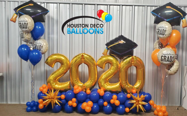 Graduation Balloon Decorations Houston - Balloon Decoration Ideas For Graduation